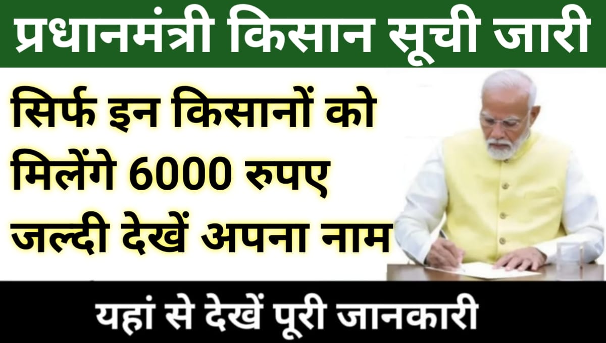 PM Kisan Beneficiary List